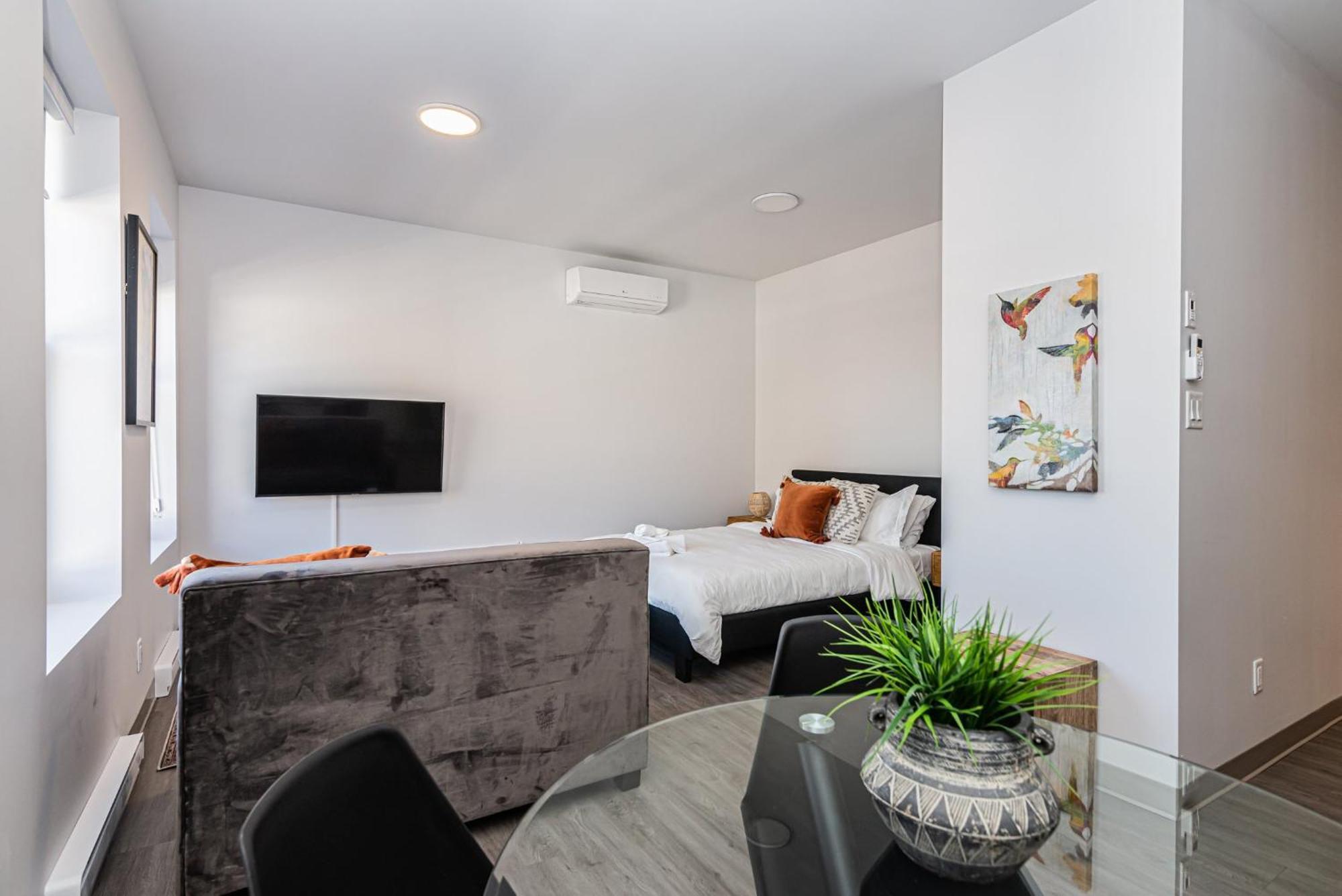 Wonderful New Studio Close To Mount Royal By Den Stays Montreal Habitación foto